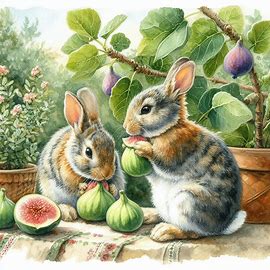 can rabbits eat figs?