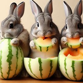 can rabbits eat honeydew melon