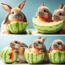 can rabbits eat honeydew melon