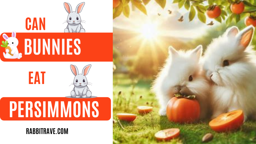 can rabbits eat persimmons?